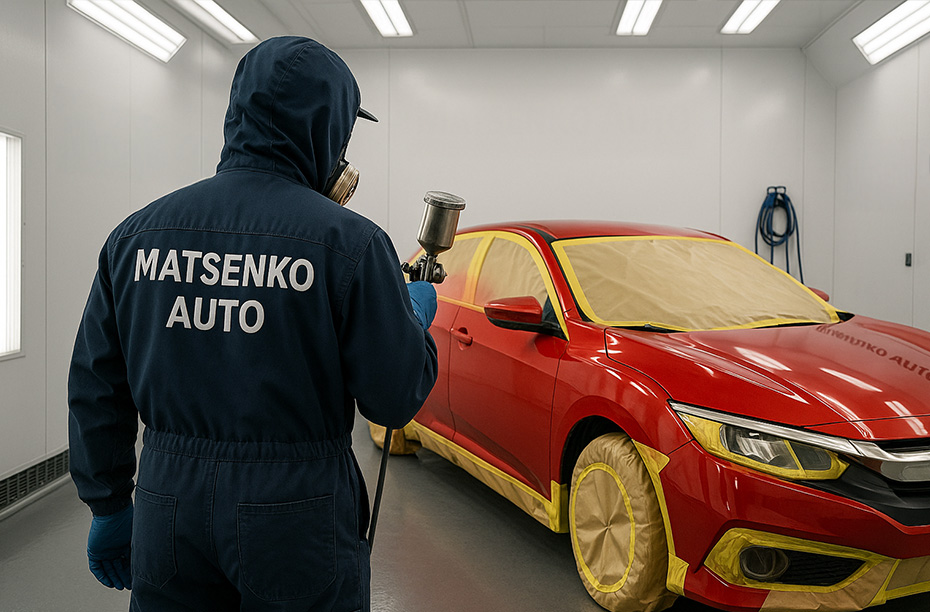 best outo body painting in tacoma - matsenko auto